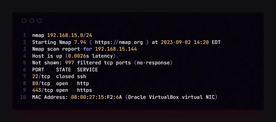 nmap